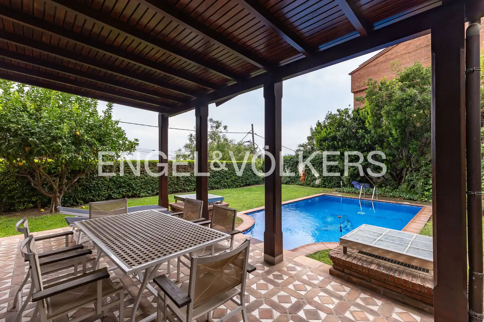 Terrace of Houses for sale in Esplugues de Llobregat  with Air Conditioner, Heating and Private garden