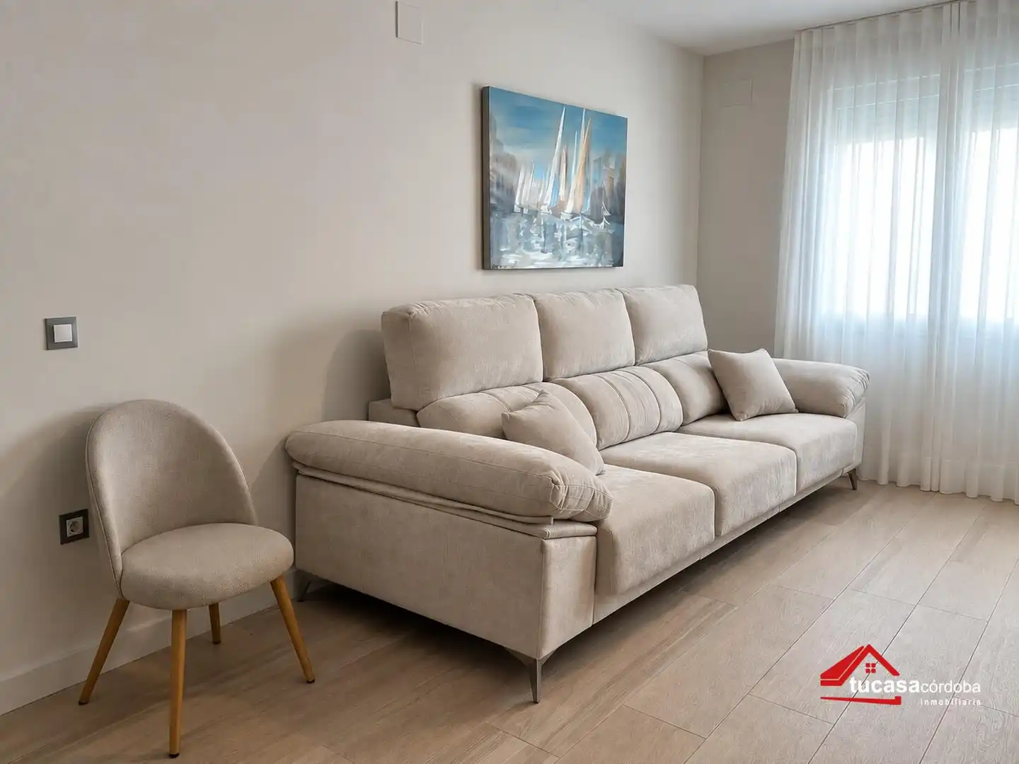 Sala de estar de Piso de alquiler en Córdoba con Aire acondicionado