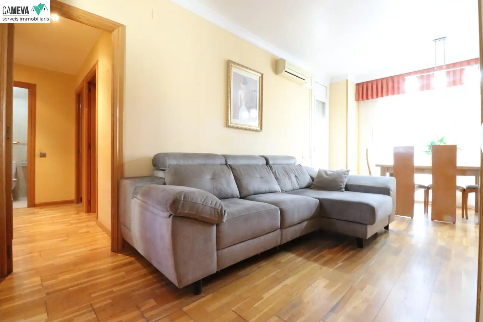 Sala de estar de Piso en venta en Sabadell con Aire acondicionado, Calefacción y Parquet