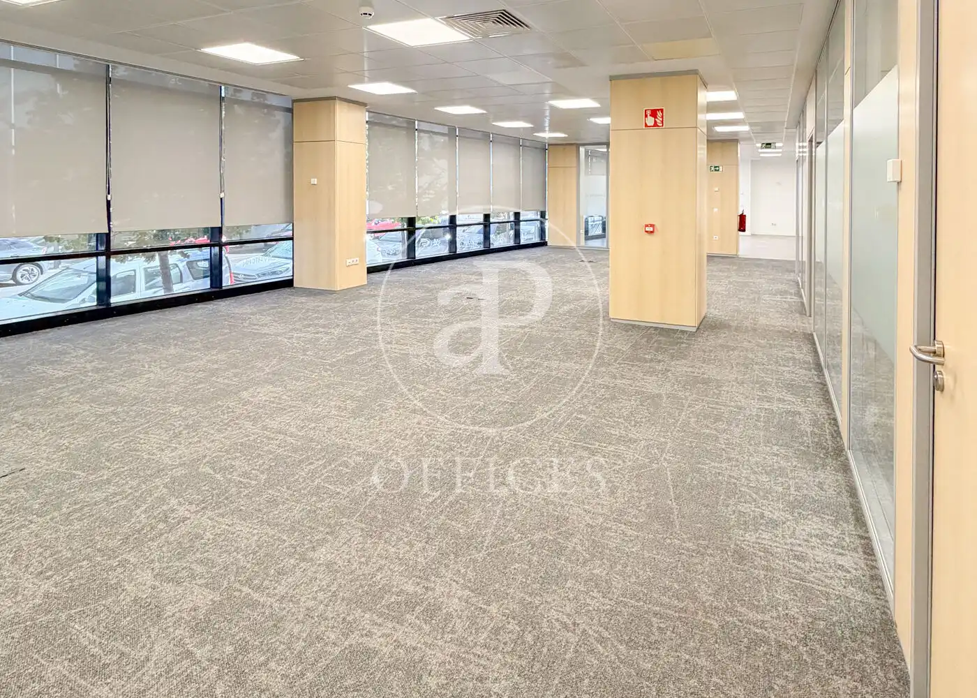 Büro zur Miete in Madrid mit Klimaanlage und Heizung