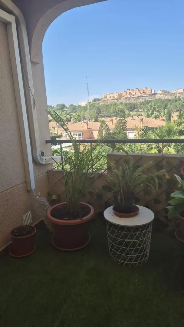 Terrasse von Dachboden zum Verkauf in Molina de Segura mit Klimaanlage, Privatgarten und Parkett