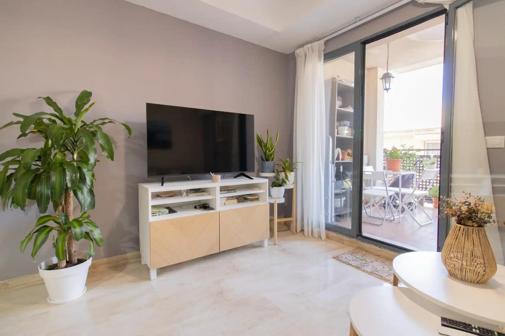 Wohnzimmer von Maisonette zum Verkauf in Massamagrell mit Klimaanlage, Terrasse und Abstellraum