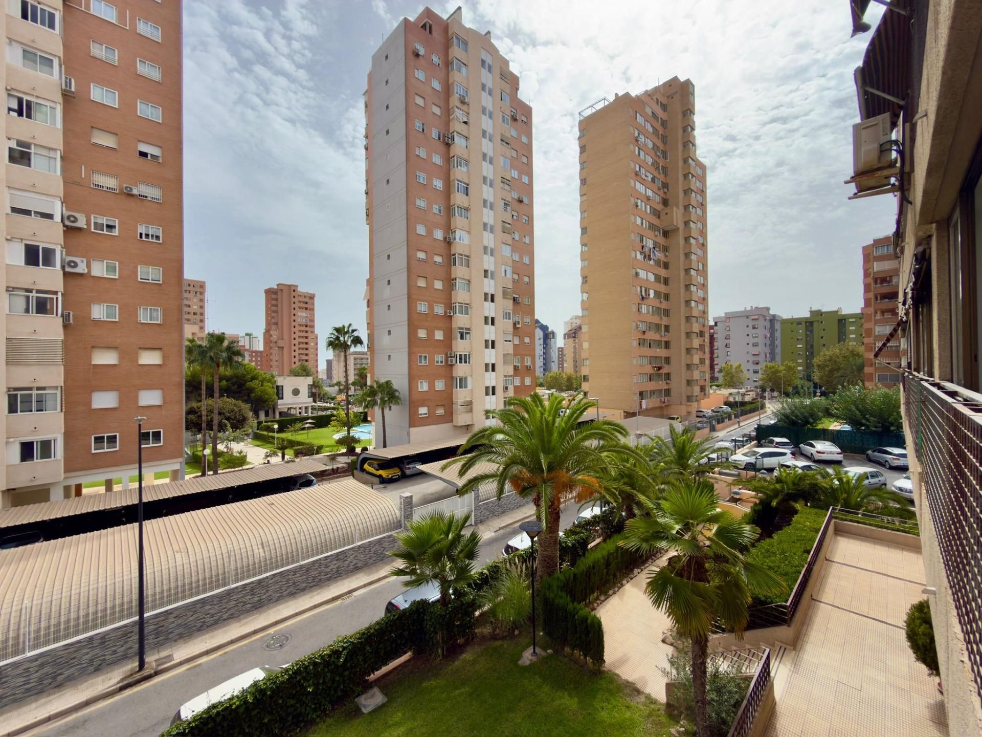 Exterior view of Apartment for sale in Benidorm  with Private garden, Terrace and Community pool