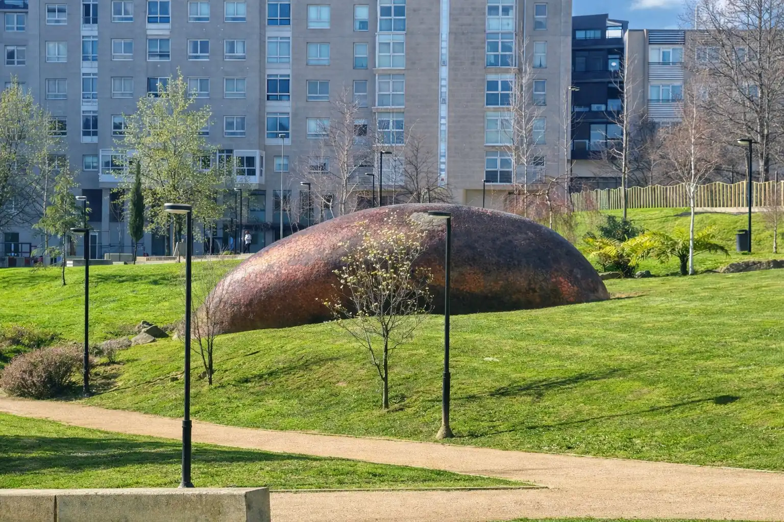 Exterior view of Flat for sale in Vigo   with Heating, Parquet flooring and Storage room