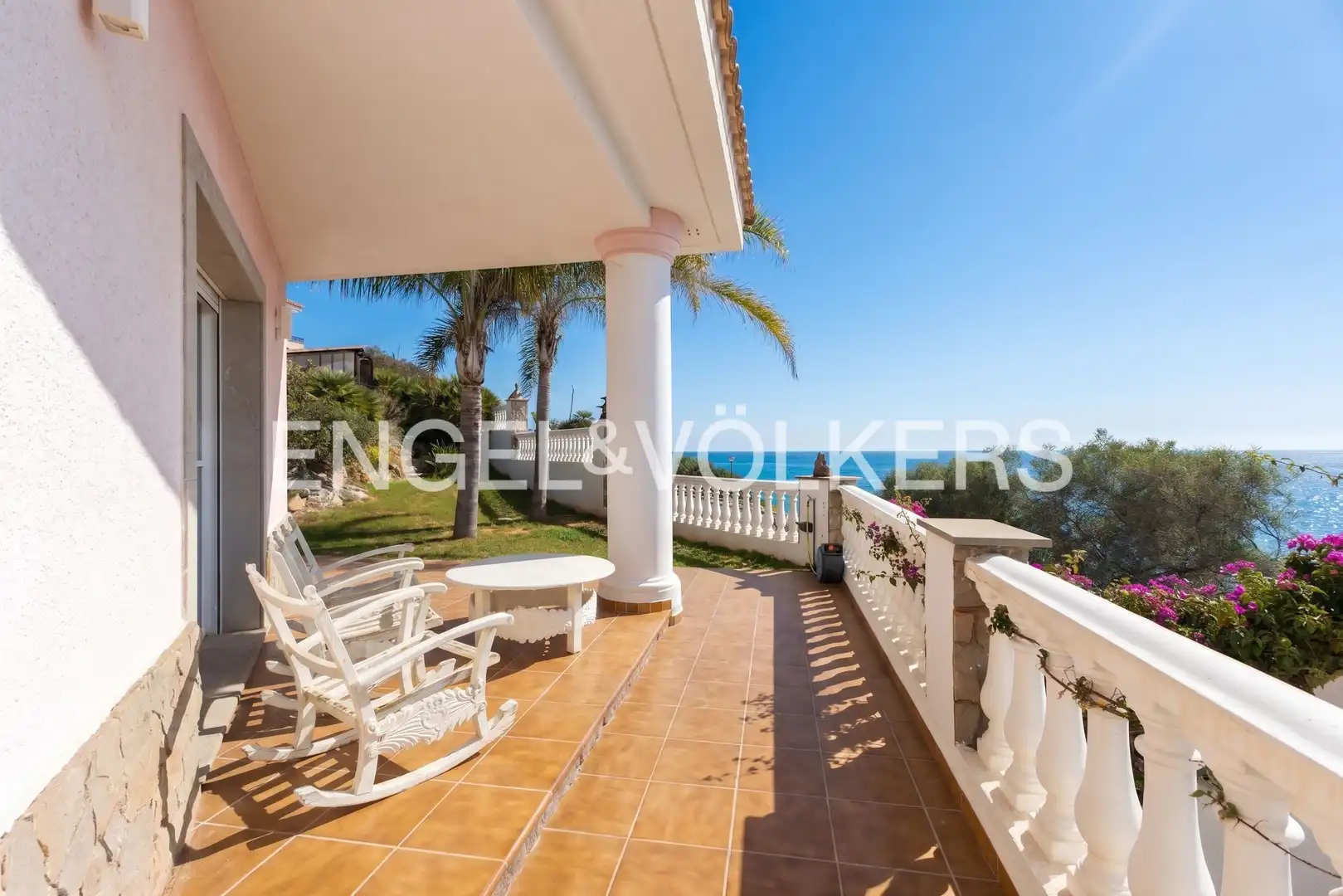 Terrassa de Casa o xalet en venda en Oropesa del Mar / Orpesa amb Aire condicionat, Calefacció i Jardí privat