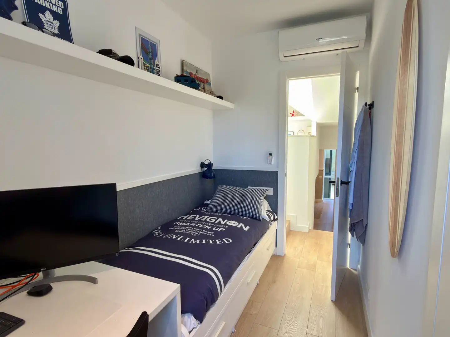 Schlafzimmer von Wohnungen zum Verkauf in Palafrugell mit Klimaanlage, Parkett und Abstellraum