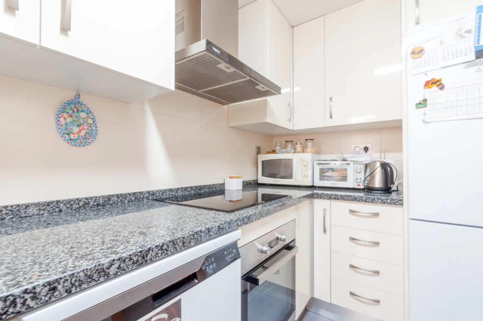 Kitchen of Flat for sale in Roquetas de Mar  with Furnished, Oven and Washing machine