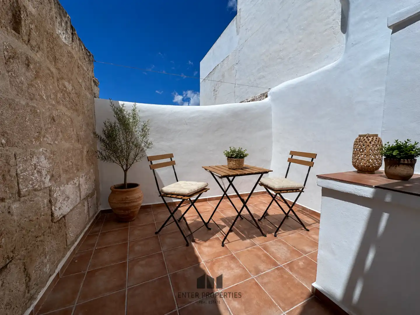 Terraza de Finca rústica en venta en Benitachell / El Poble Nou de Benitatxell con Aire acondicionado y Calefacción