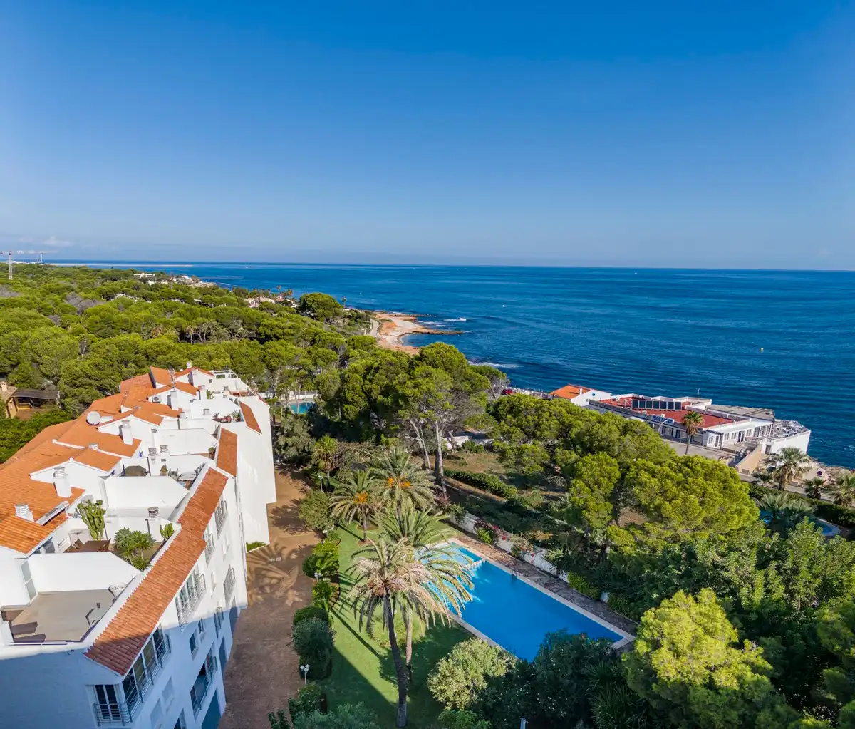Exterior view of Apartments for sale in Dénia  with Air Conditioner and Community pool