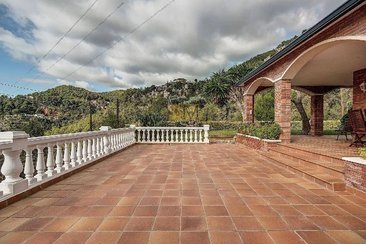 Terraza de Casa o chalet en venta en Vallirana con Aire acondicionado, Calefacción y Jardín privado