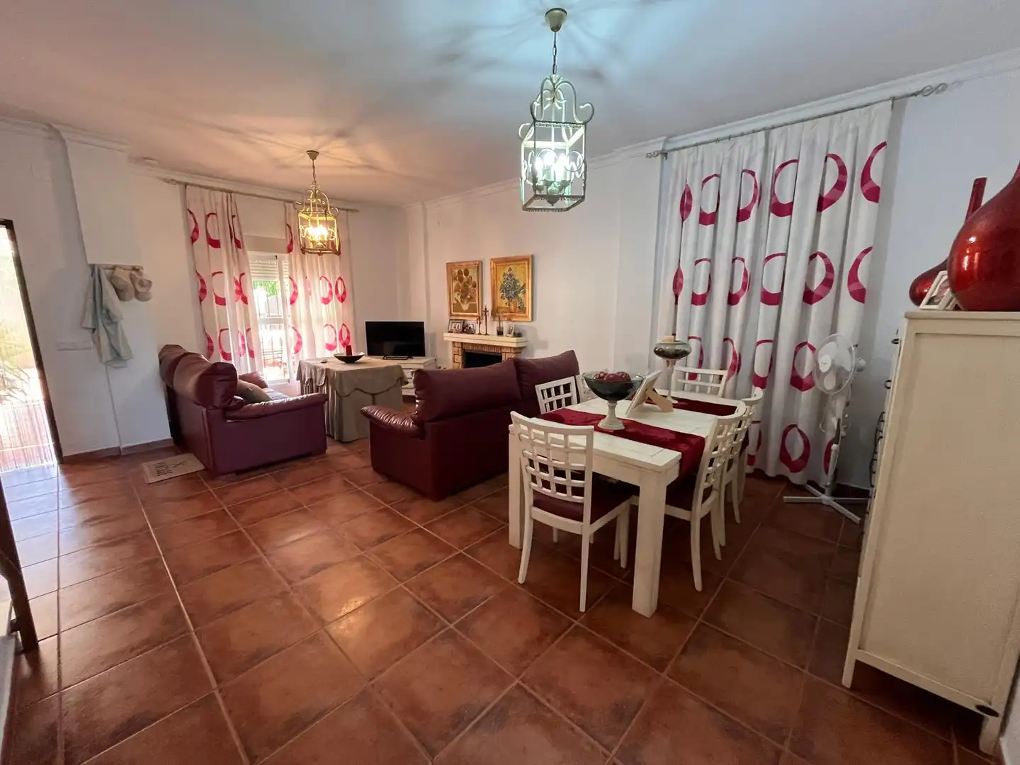 Sala d'estar de Casa o xalet en venda en Islantilla amb Terrassa, Moblat i Rentadora