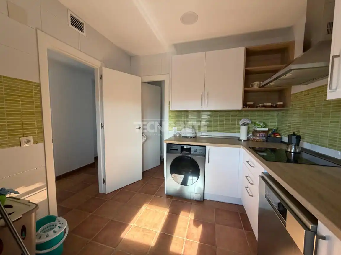 Kitchen of Detached homes for sale in Alcaudete de la Jara  with Air Conditioner, Private garden and Swimming Pool