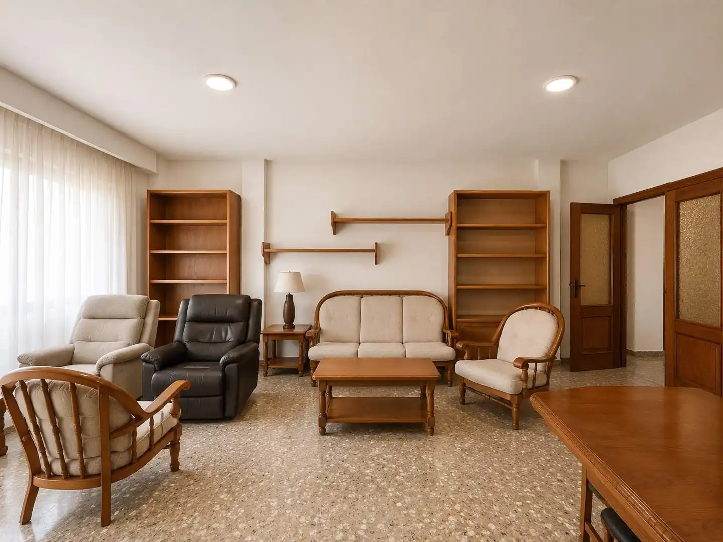 Living room of Flat for sale in Gandia  with Air Conditioner and Balcony