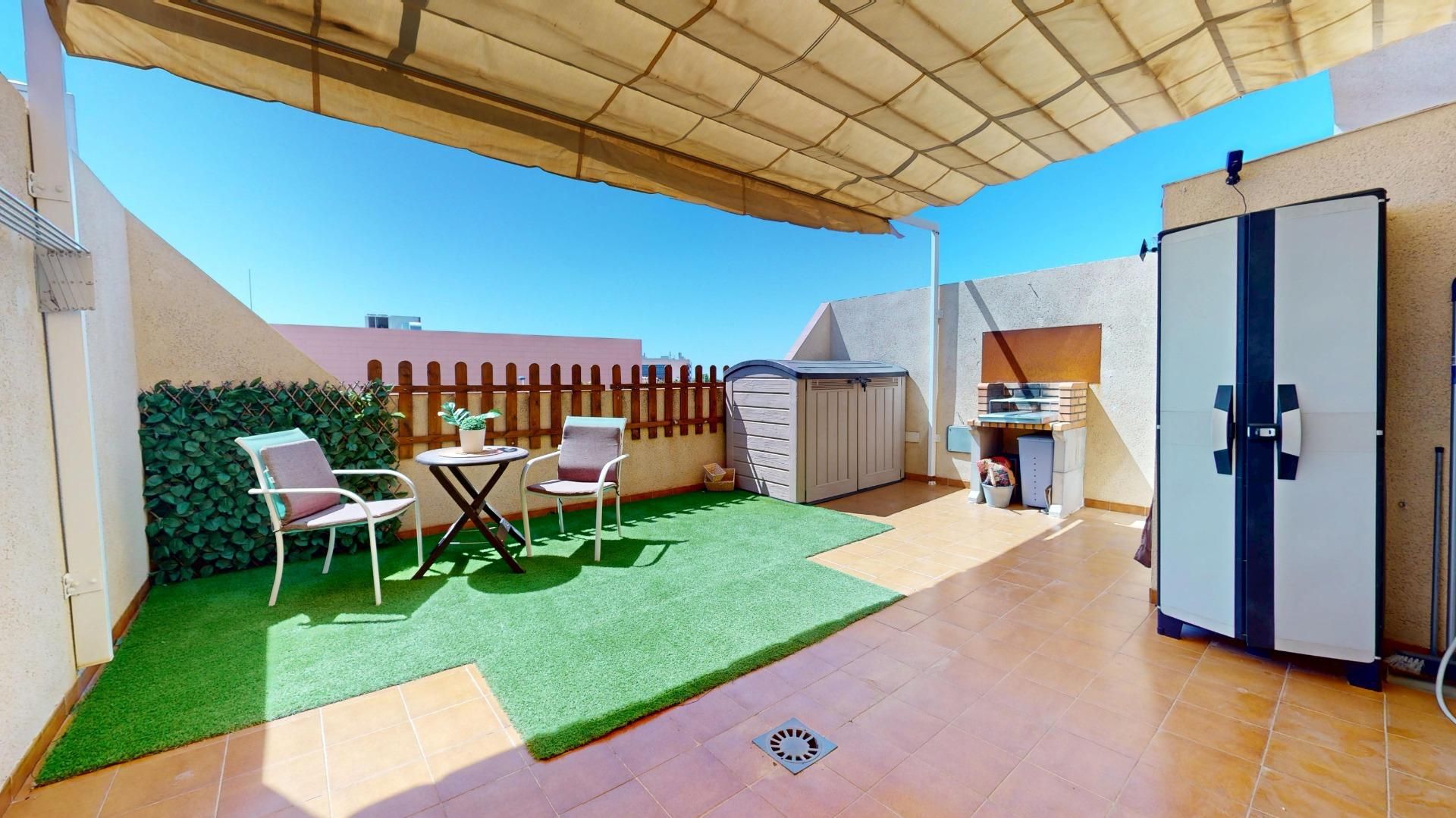 Terrace of Attic for sale in San Pedro del Pinatar  with Air Conditioner, Heating and Terrace