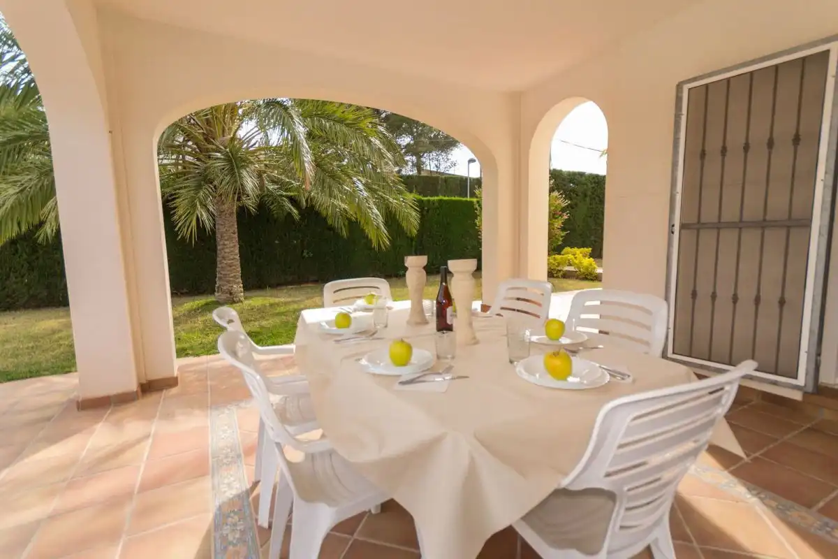Jardín de Casa o chalet en venta en L'Ampolla con Aire acondicionado, Jardín privado y Terraza