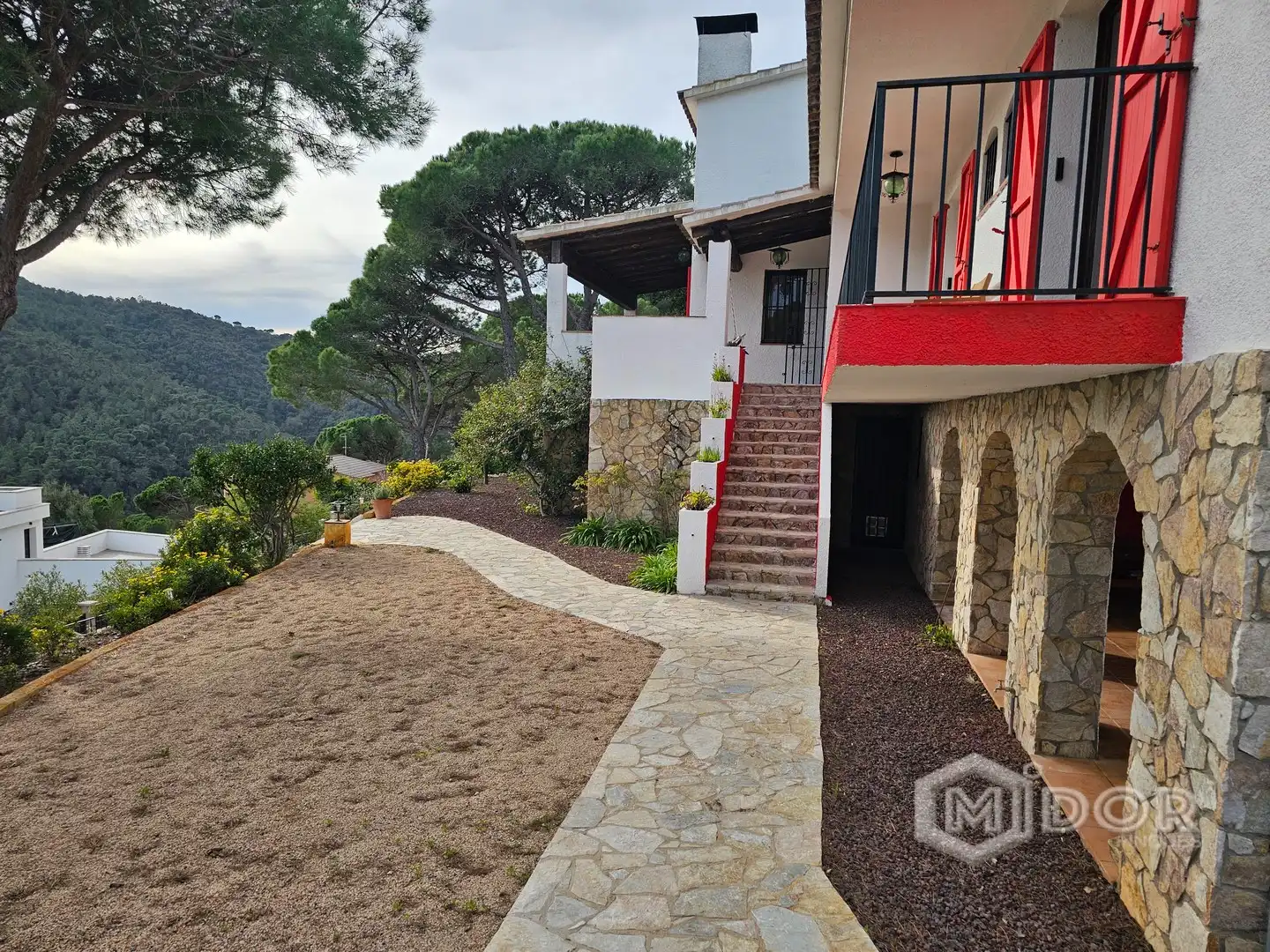 Außenansicht von Haus oder Chalet zur Miete in Sant Feliu de Guíxols mit Klimaanlage, Privatgarten und Terrasse