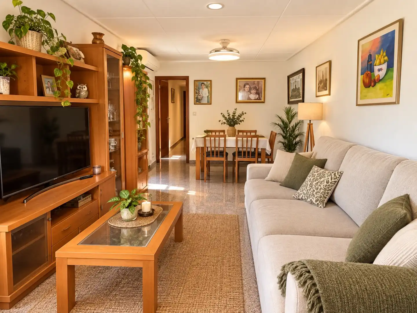 Living room of Flat for sale in Plana Lledó