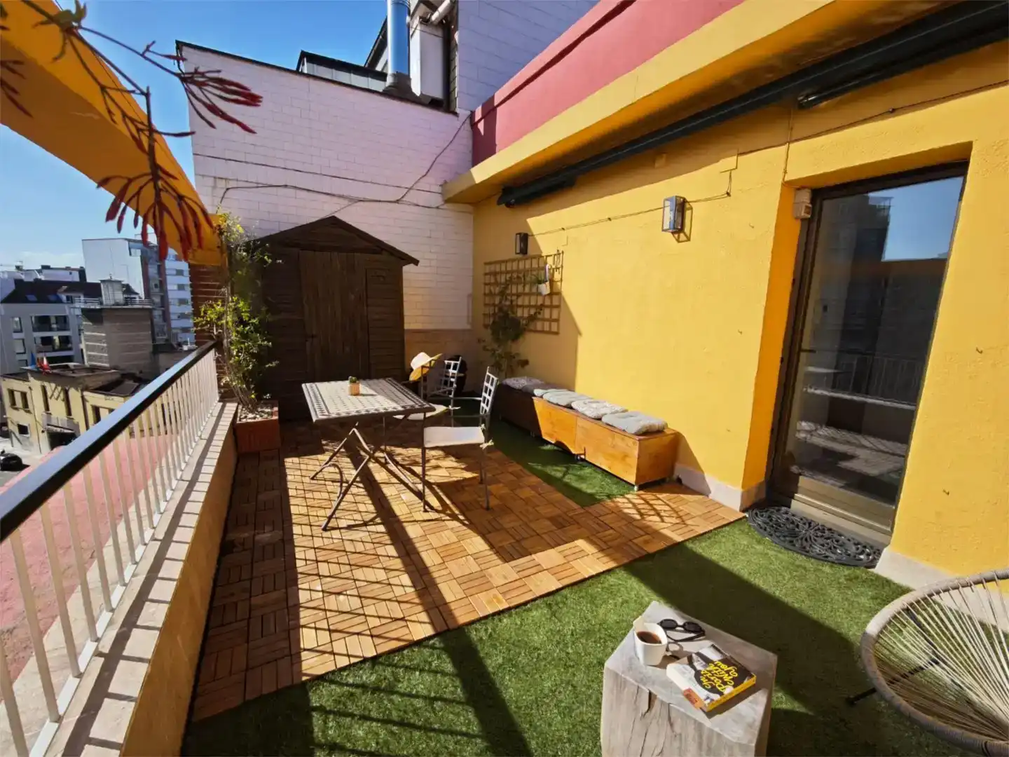 Terrasse von Dachboden zum Verkauf in Este