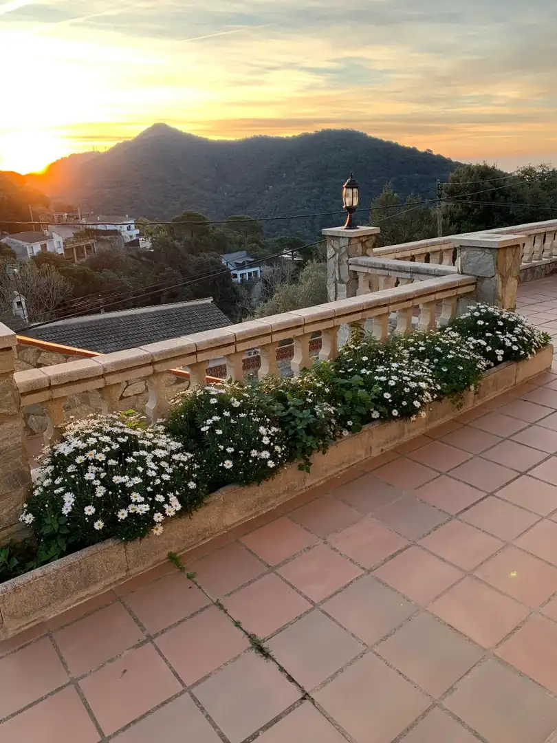 Terrasse von Haus oder Chalet zum Verkauf in Sant Cebrià de Vallalta mit Heizung, Privatgarten und Terrasse
