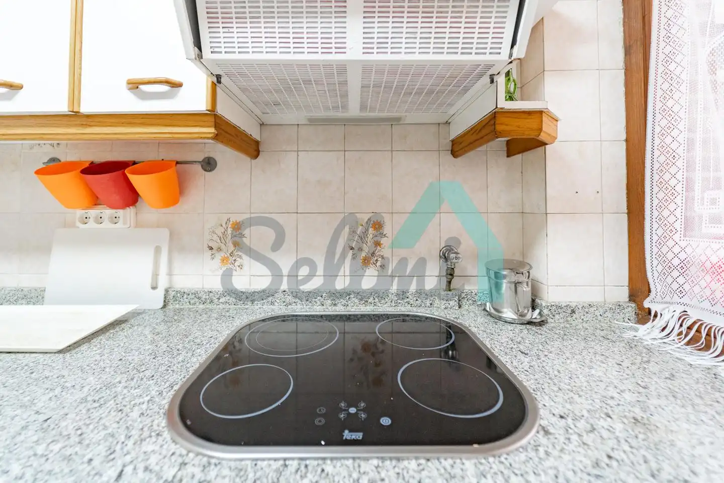Kitchen of Flat for rent in Oviedo   with Heating, Parquet flooring and Terrace