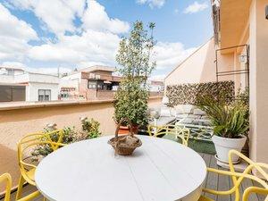 Terrace of Attic to rent in  Madrid Capital  with Air Conditioner and Terrace