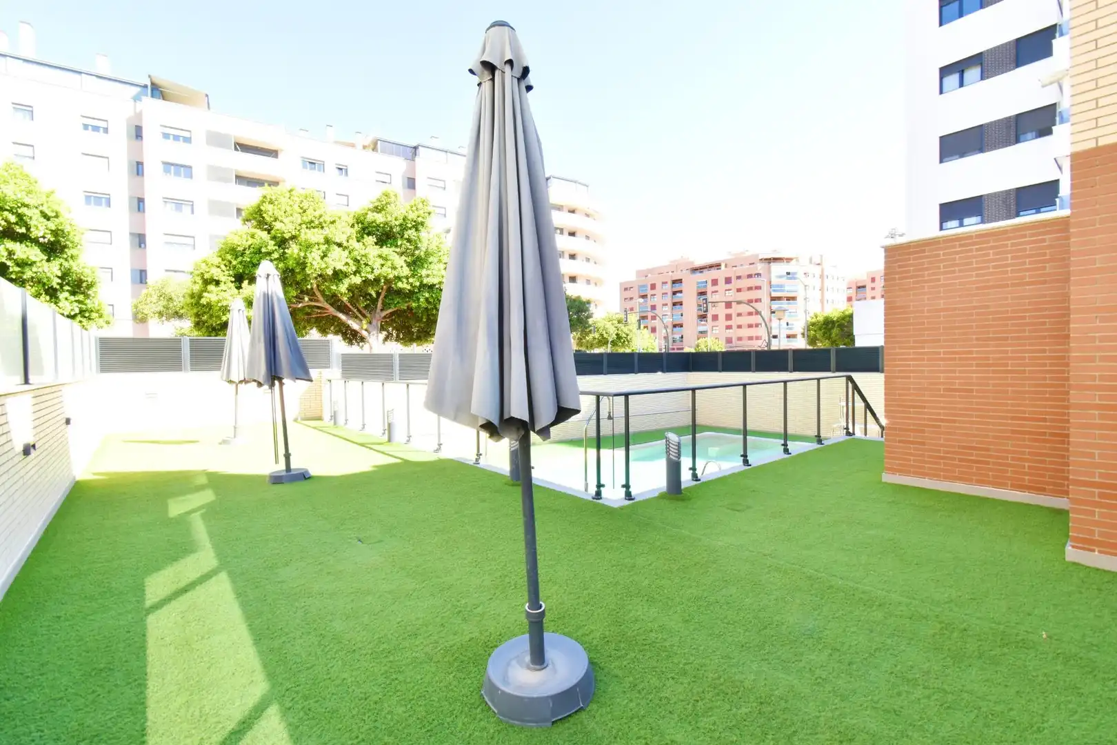 Terraza de Casa adosada en venta en Almería con Aire acondicionado, Terraza y Trastero