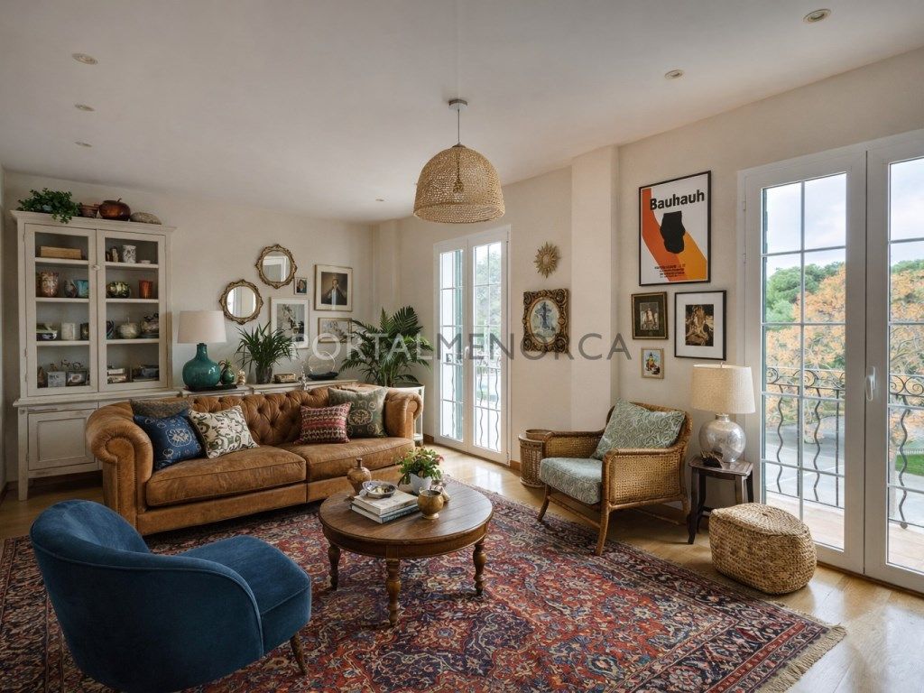 Sala d'estar de Pis en venda en Maó - Mahón