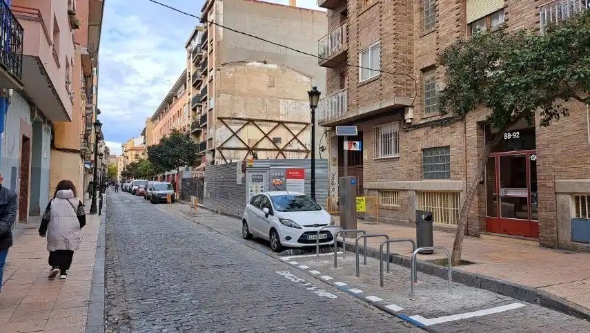 Exterior view of Flat for sale in Zaragoza  with Heating