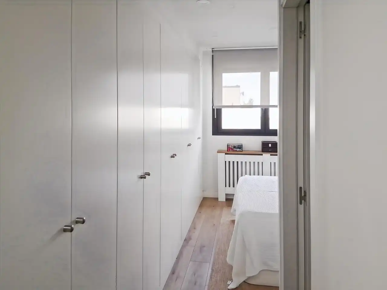 Schlafzimmer von Wohnung zum Verkauf in Madrid mit Klimaanlage, Heizung und Terrasse