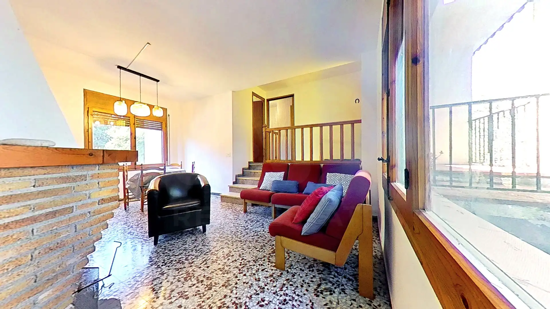 Sala d'estar de Finca rústica en venda en Alcover amb Terrassa