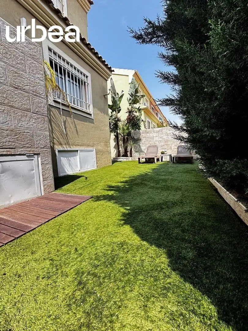 Terraza de Casa adosada en venta en Málaga con Aire acondicionado, Jardín privado y Terraza