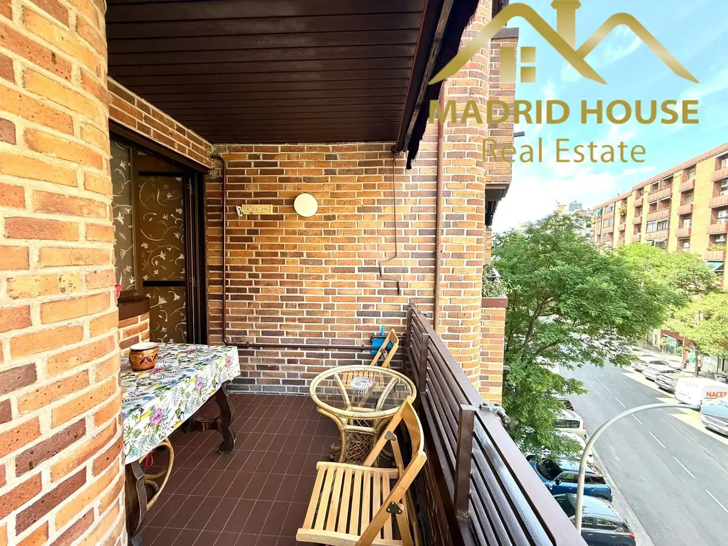 Terrassa de Pis de lloguer en Madrid amb Calefacció, Terrassa i Moblat