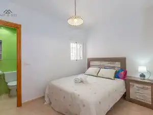 Dormitori de Casa o xalet de lloguer en Almuñécar amb Aire condicionat, Jardí privat i Terrassa