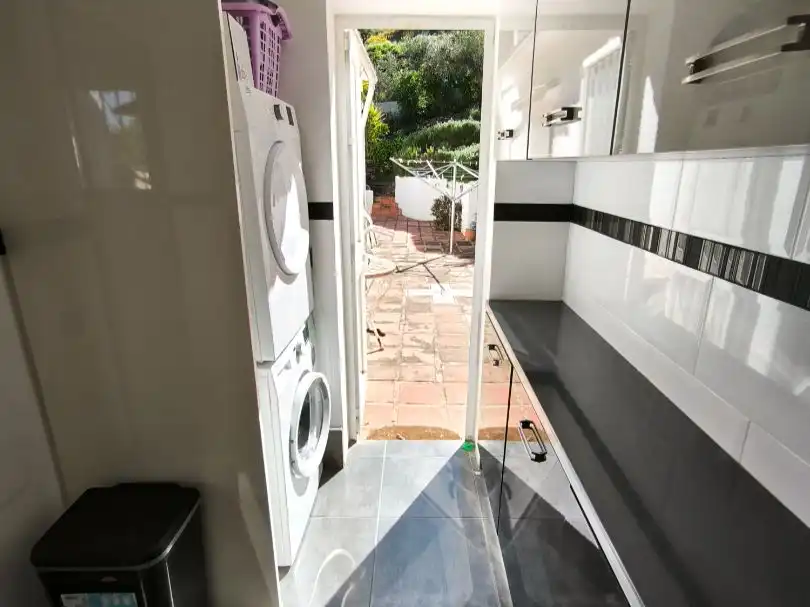Jardí de Casa o xalet en venda en Mijas amb Aire condicionat, Terrassa i Piscina