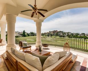 Terrace of House or chalet for sale in Marbella  with Air Conditioner, Private garden and Terrace