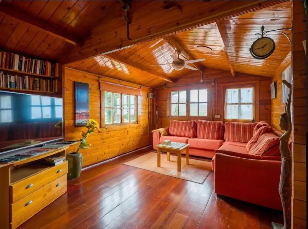 Living room of Country homes for sale in Gáldar  with Air Conditioner, Private garden and Parquet flooring