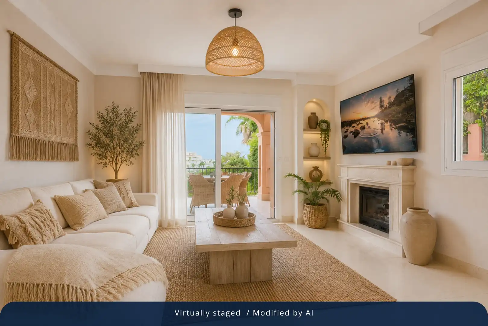Living room of Houses for sale in Benalmádena  with Air Conditioner, Heating and Private garden