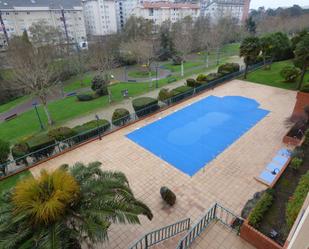 Swimming pool of Flat to rent in Culleredo