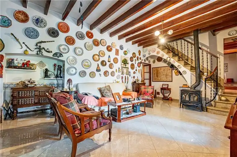 Sala d'estar de Casa o xalet en venda en  Palma de Mallorca amb Jardí privat i Terrassa