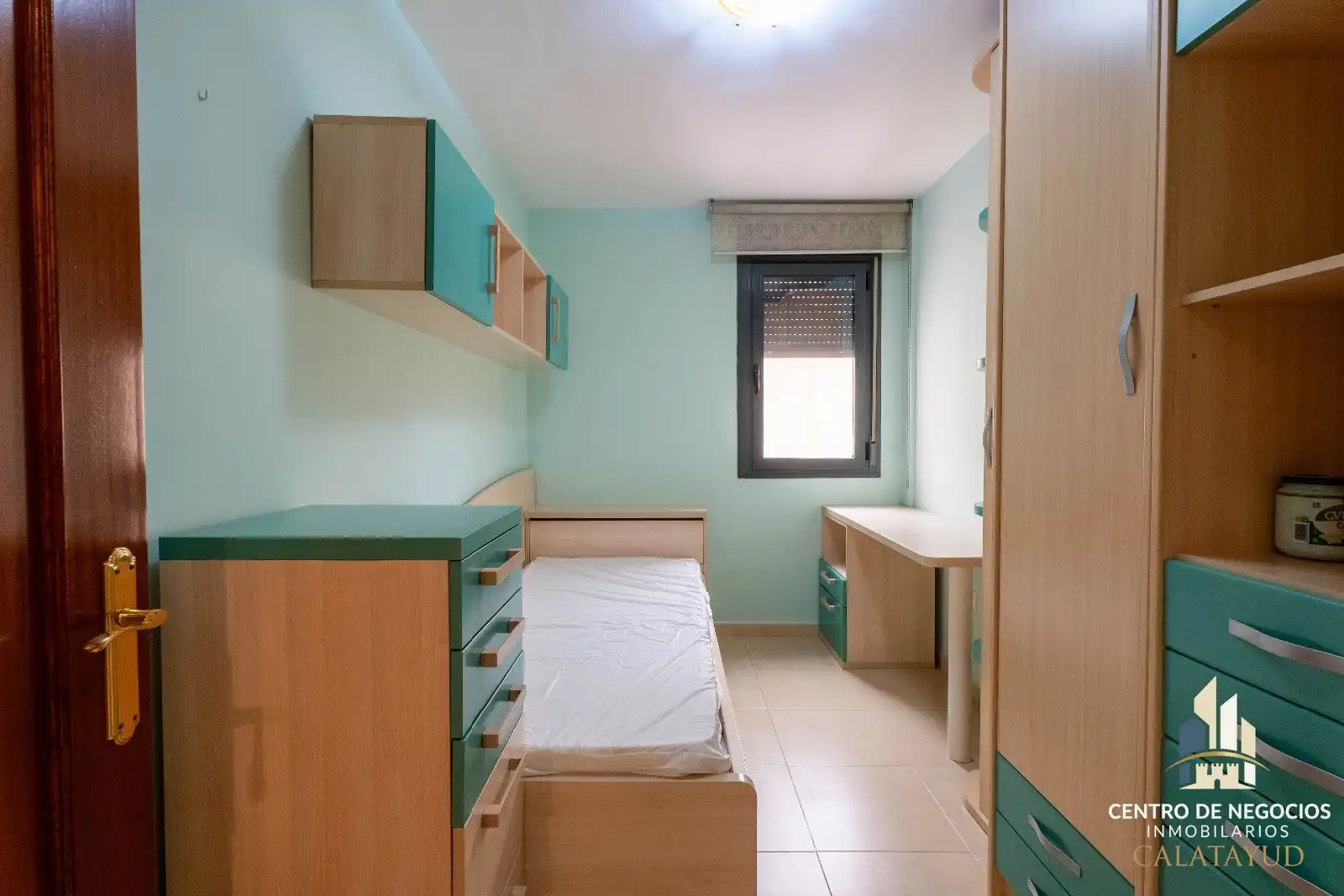 Schlafzimmer von Wohnung zum Verkauf in Calatayud mit Heizung, Parkett und Terrasse