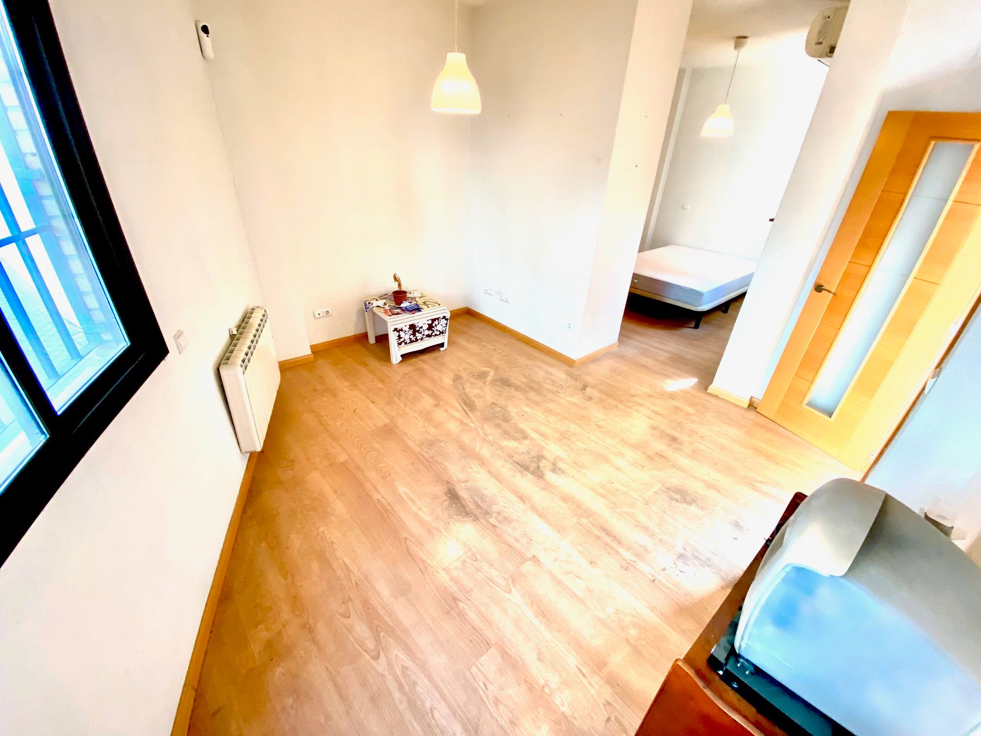 Bedroom of Flat for sale in  Madrid Capital  with Air Conditioner, Heating and Storage room
