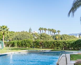 Swimming pool of Apartment for sale in Estepona  with Air Conditioner, Terrace and Swimming Pool