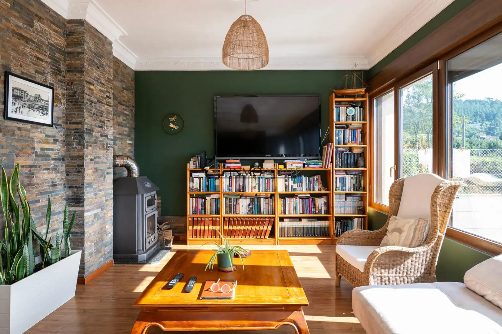 Living room of Houses for sale in Vilagarcía de Arousa  with Private garden