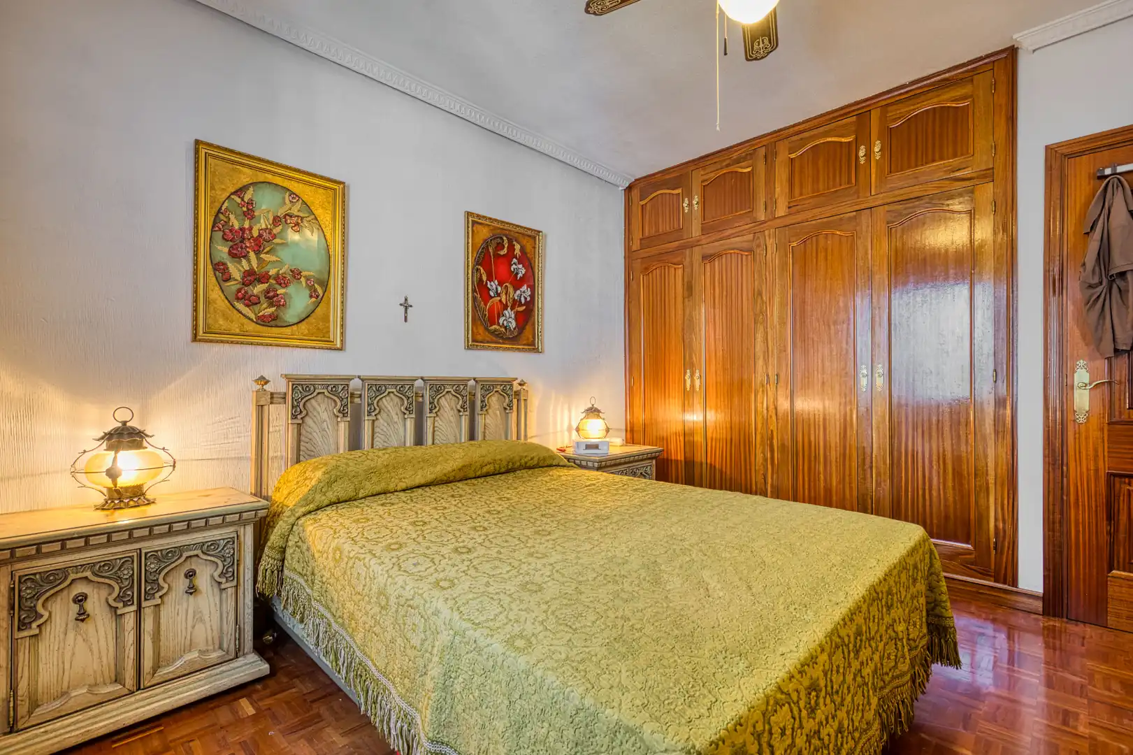 Bedroom of Flat for sale in Madrid  with Heating and Storage room