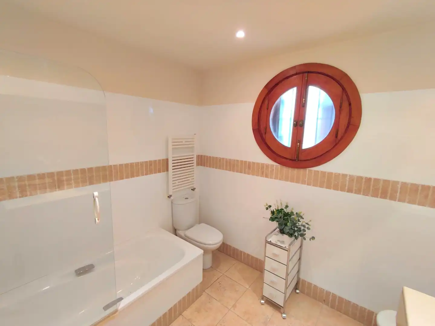 Badezimmer von Haus oder Chalet zur Miete in Puçol mit Heizung, Privatgarten und Terrasse