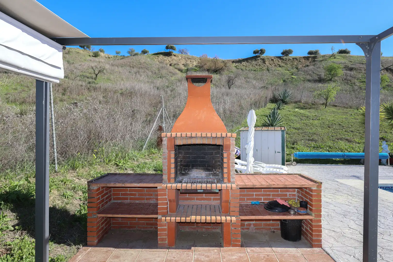 Garten von Haus oder Chalet zum Verkauf in Coín mit Klimaanlage, Privatgarten und Schwimmbad
