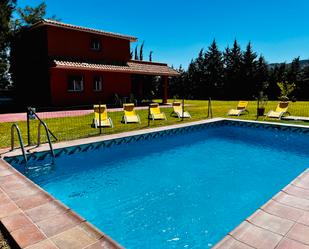 Swimming pool of House or chalet to rent in Pizarra  with Air Conditioner and Swimming Pool