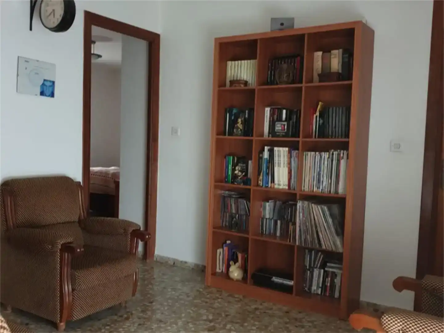 Sala d'estar de Casa adosada en venda en Alcaudete, Jaén