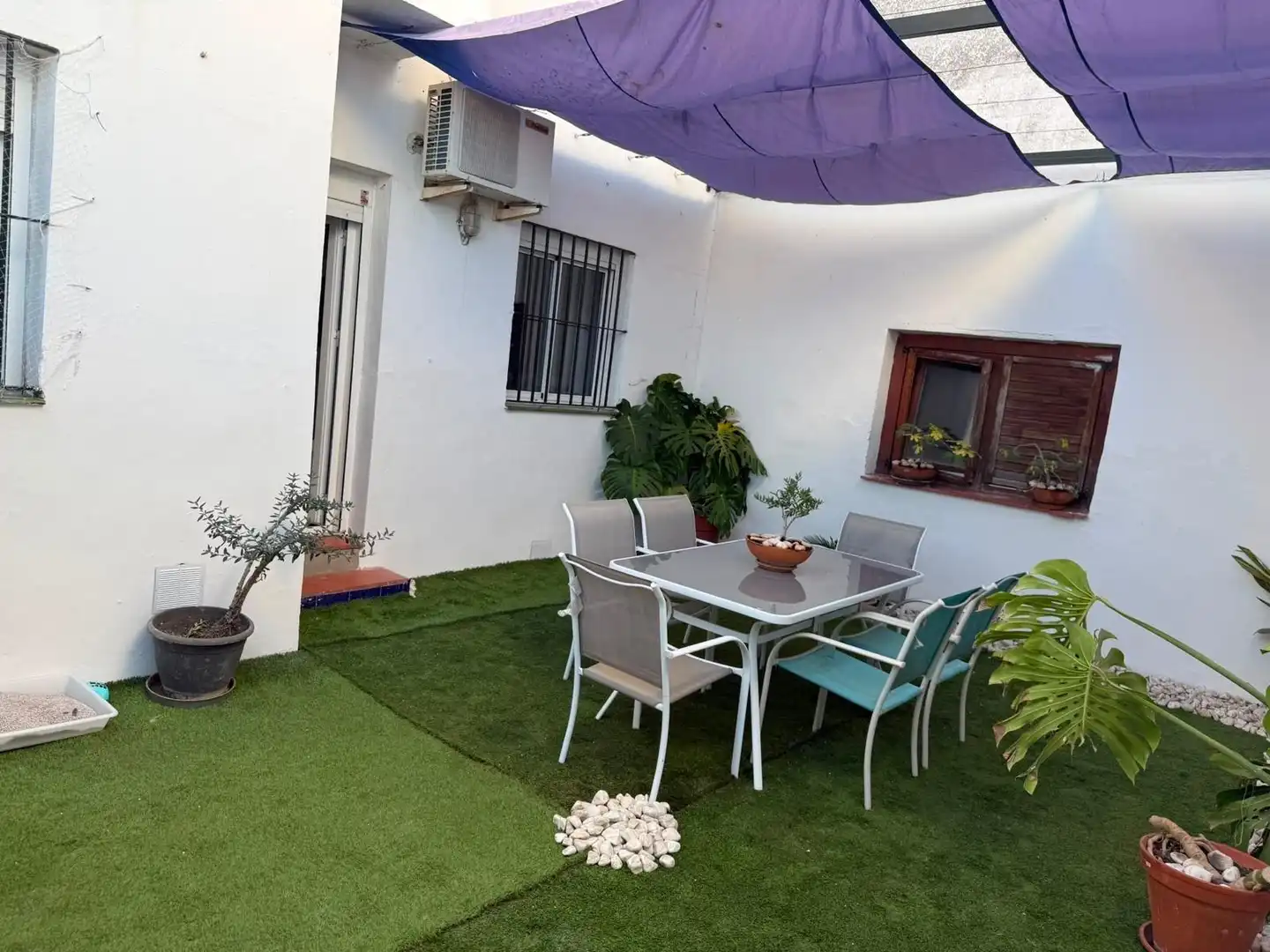 Terraza de Casa adosada en venta en Villanueva del Ariscal