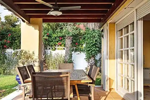 Terrace of Houses for sale in Roquetas de Mar  with Air Conditioner, Private garden and Terrace